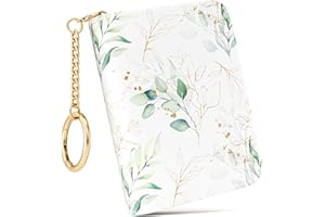 ZAXMEY Credit Card Holder RFID Wallet for Women, Print Credit Card Wallets Accordion Gift, Small Leather Card Holder Wallet w