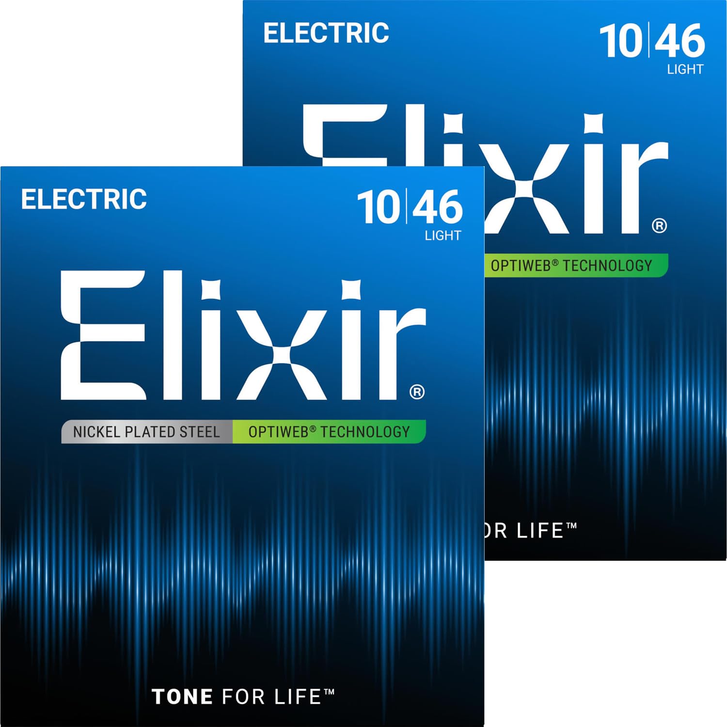 Elixir エリクサー エレキギター弦 OPTIWEB Light .010-.046 #19052 2個セット 【国内正規品】商品画像