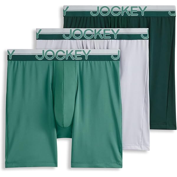 Jockey Calzoncillos Tipo Bóxer De Microfibra A Prueba De Rozaduras