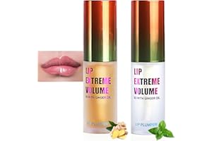 LAIKME Lip Plumper Set - Lip Plumper Extreme - Plumping Lip Gloss - Lip Enhancer Plumper - Lip Moisturizer for Dry Lips - Lip Filler Plumper - Volumize Lips Instantly for Thicker & Fuller Lips1
