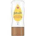 Johnson's Baby Oil Gel, Moisturizing Baby Massage Mineral Oil Enriched with Shea & Cocoa Butter, Dry Skin Relief for Babies, 