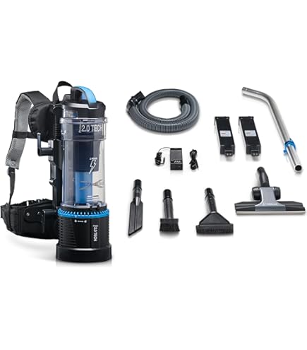 Aspirapolvere A Zaino Makita DVC261ZX15 - Senza Fili, 2x18V, Motore Brushless, Per Lavori Professionali - Foto 8