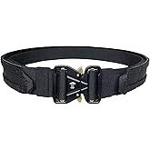 ZGJINLONG Tactical Battle Molle Duty Belt - 2" Quick Release Gun Belt Heavy War Combat Shooting With 1.5" Inner Belt