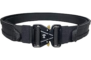 ZGJINLONG Tactical Battle Molle Duty belt - 2" Quick Release Gun Belt Heavy war Belt Combat shooting Belt 1.5" Inner Belt