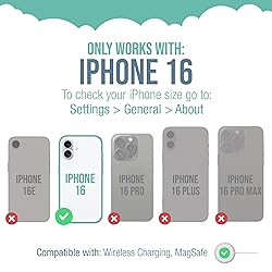 Smartish® iPhone 16 Magnetic Case - Gripmunk