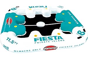 Sportsstuff Fiesta Island 1-8 Person, 11.5-Feet x 11.5-Feet