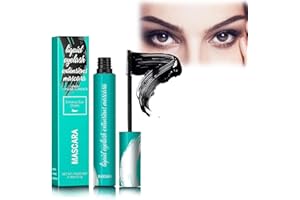 KAMGEAR Black Thrive Mascara Liquid Lash Extension,Black Mascara for Natural Lengthening and Thickening Effect,Natural No Clumping Smudging Lasting All Day (Black 0.38 oz/10.7g)