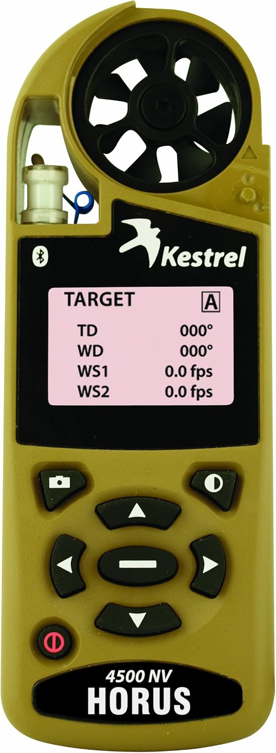 Kestrel 4500 Bluetooth Shooters Weather Meter with Horus Ballistics