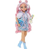 Barbie Dream Besties Daisy Jean Doll and Accessories | Fashion Doll with Removable Fashions &amp; 9 DJ Themed Accessories, Ages 3+