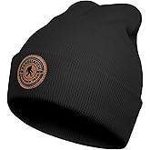 mshcbui Bigfoot Beanie Hat - Sasquatch Hat - Winter Knit Cuffed Beanies Hats for Men & Women