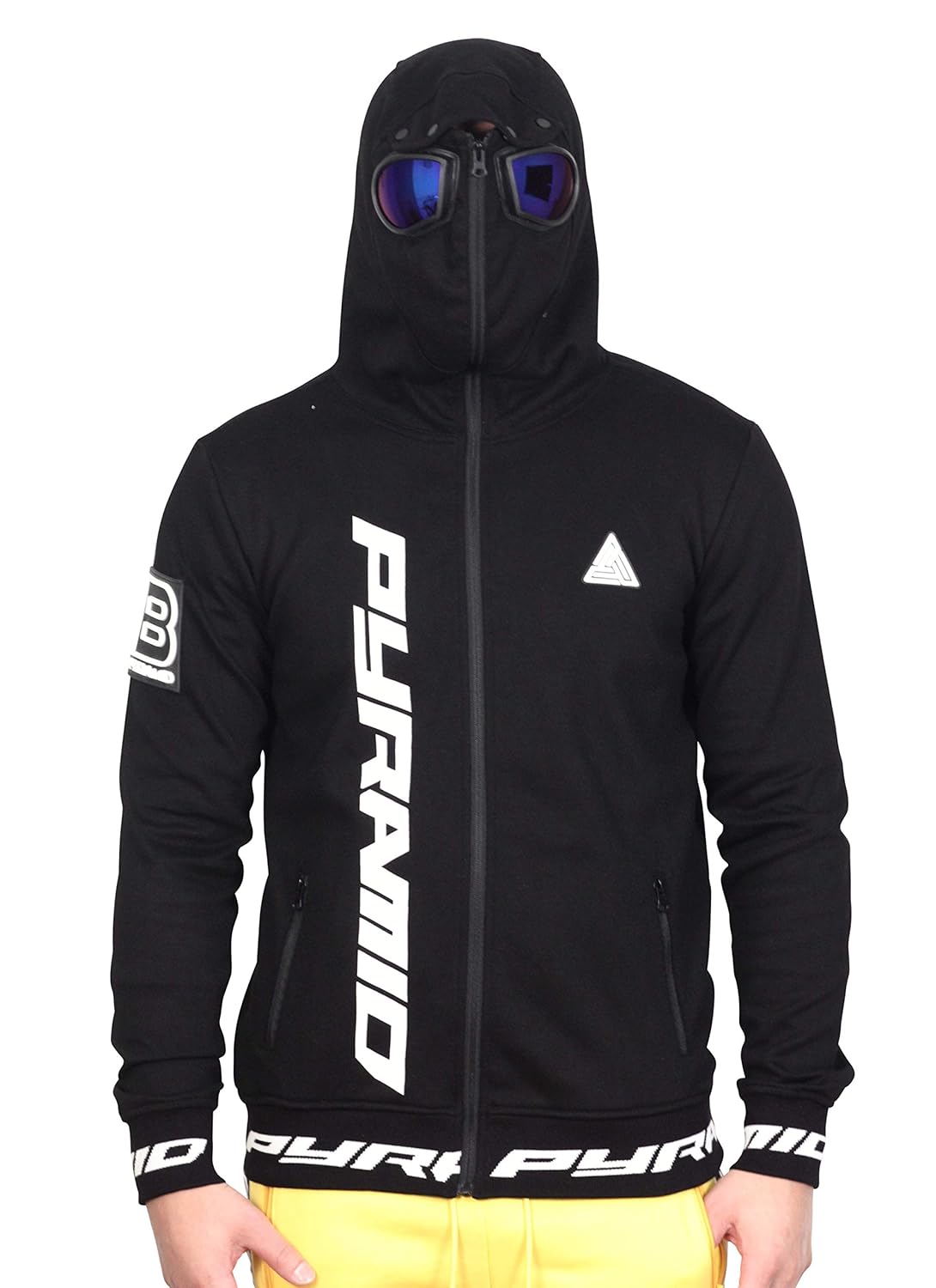 black pyramid black hoodie
