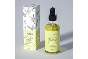 Katiin Veganic Natural Hair Growth Oil, Rosemary Oil For Hair Growth Organic,Veganic Natural Hair Growth Oil for Thin Hair, Hair Oil for Dry Damaged Hair and Growth-A01