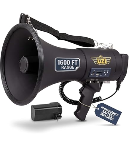 Amazon.com: TOA Electronic ER-2930W Shoulder Type Megaphone with