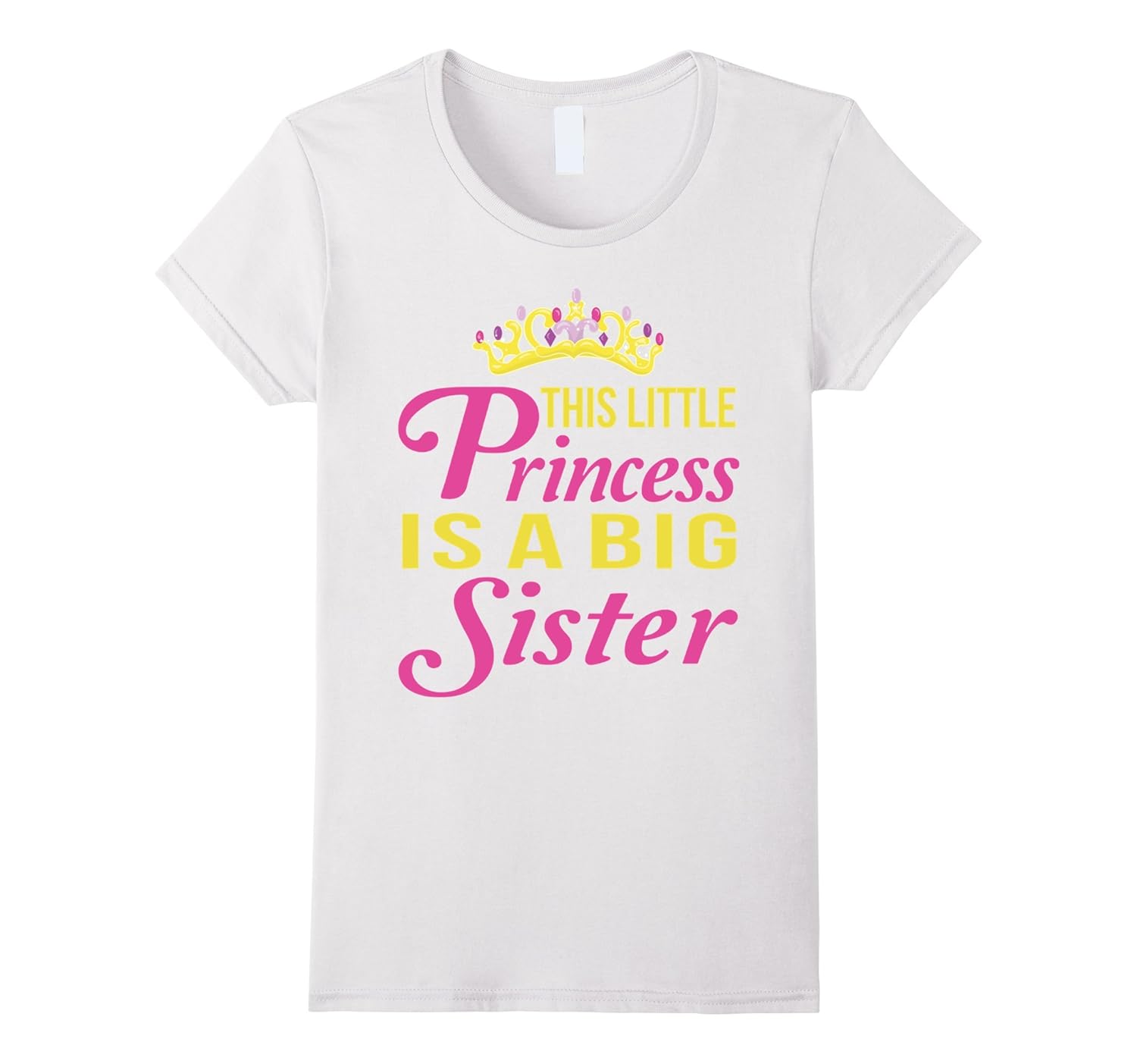 This Little Princess Is A Big Sister T-Shirt - Girls Tees-ANZ