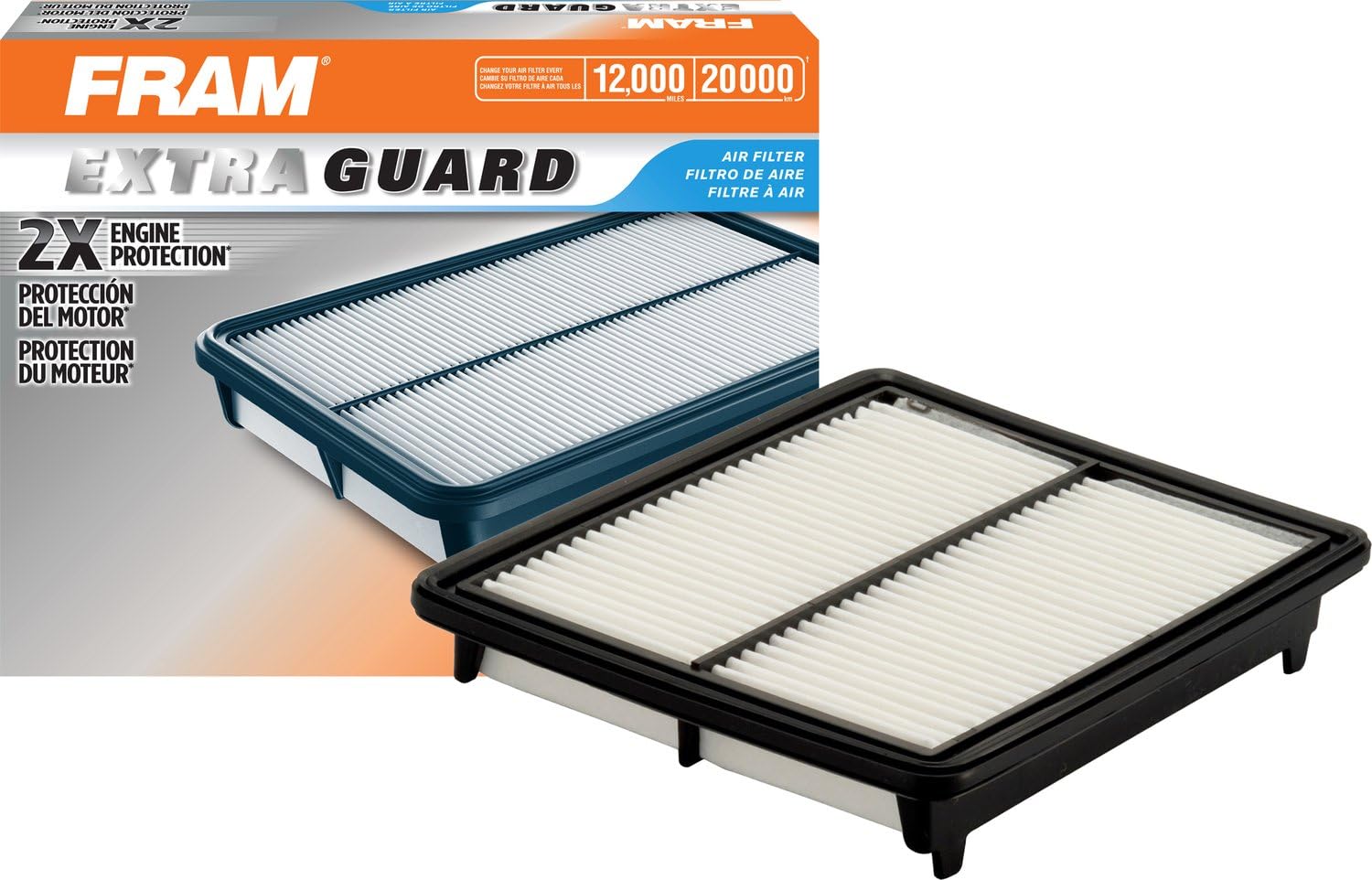 FRAM CA10468 Extra Guard Rigid Rectangular Panel Air Filter