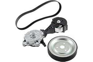 REPAIROCK Serpentine Belt Drive Tensioner with Water Pump Pulley Kit for Mini Cooper Cooper Paceman Countryman 11287598833 Dr