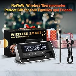 Meat Thermometer Wireless, 800FT WiFi Bluetooth