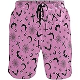 JHKKU Men's Swim Trunks Board Shorts Quick Dry Swimsuit Swimwear Holiday Party Bathing Suit