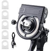 YUZES Paint Gun Light, 500-Lumen Spray Gun Light Attachment, 2700K-6500K | For Even Coverage, Less Rework, Rechargeable, 5 Co
