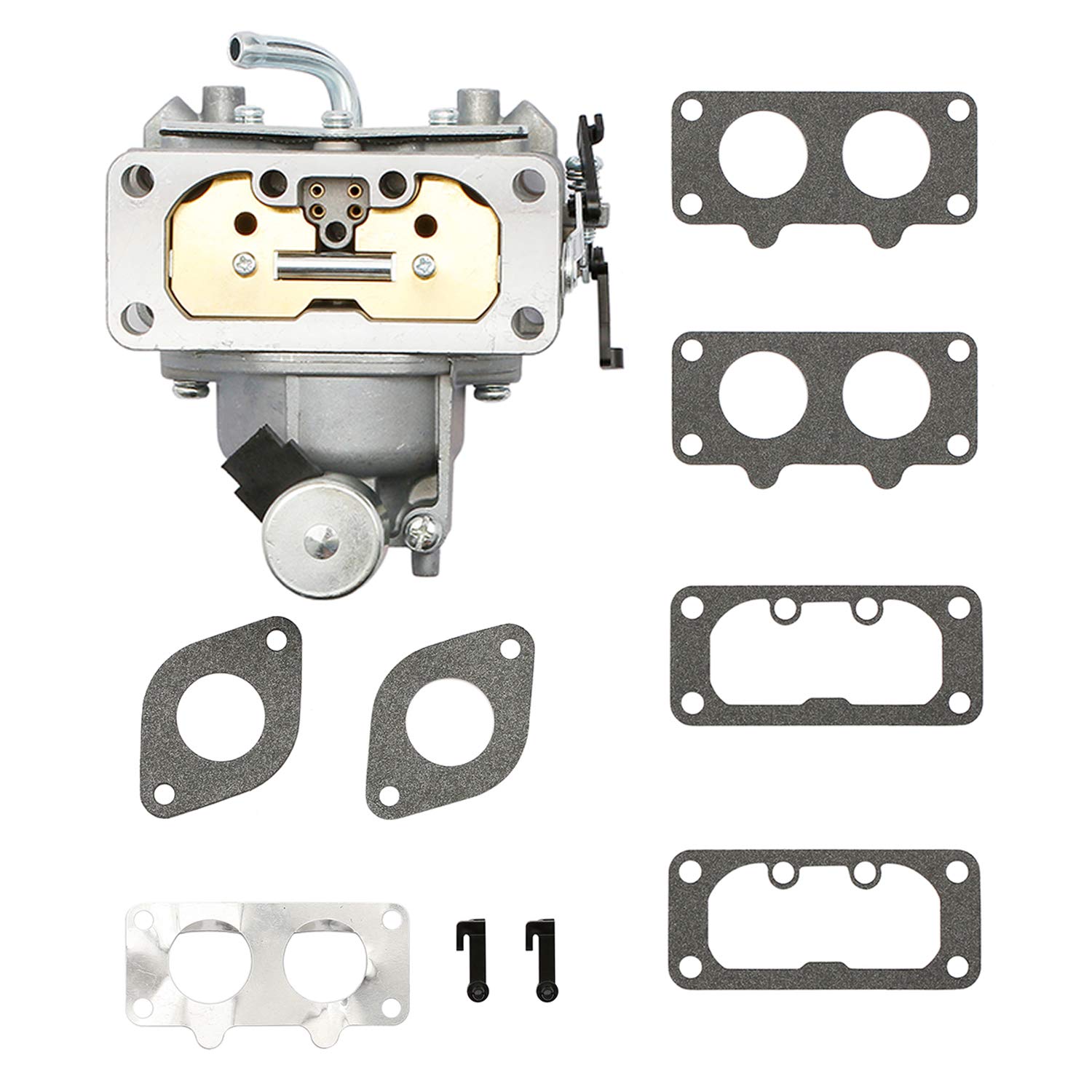 Photo 1 of Carburetor with Gaskets for Kawasaki FH641V FH661V FH721V FX850V 22 HP Engine Carb Replaces# 15004-1010, 15004-7024, 15004-0757, 15004-1005