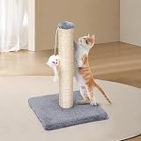 Nobleza Cat Scratching Post Small Activity Center Grey 25x25x35cm Sisal Toy view 6
