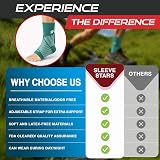 SS SLEEVE STARS Sleeve Stars Ankle Brace with Removable Strap Turquoise 10-12" view 6