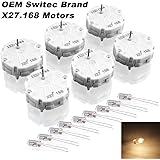 Cougar Motor GM Stepper Motor Repair Kit - X27 168 - (6 motor kit + 10pcs Bulbs) Fits All 03-06 Chevy Silverados, Tahoes, Yukons, Suburbans