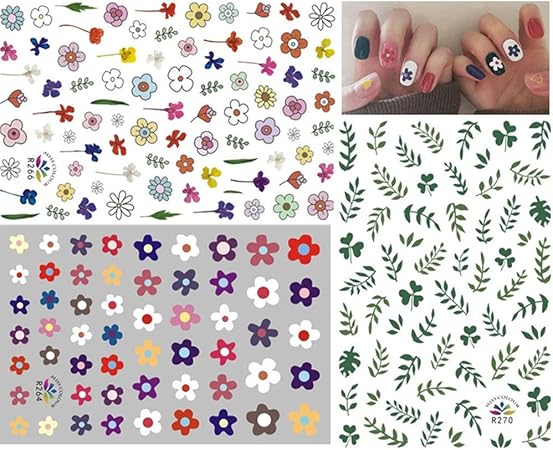 Amazon Muobofu ネイルステッカー ネイルシール 3dシール シンプル可愛いパターン ネイルデザイン 長持ち 薄い ネイルデコレーション かわいい 3枚セット A Muobofu シール ステッカー 通販