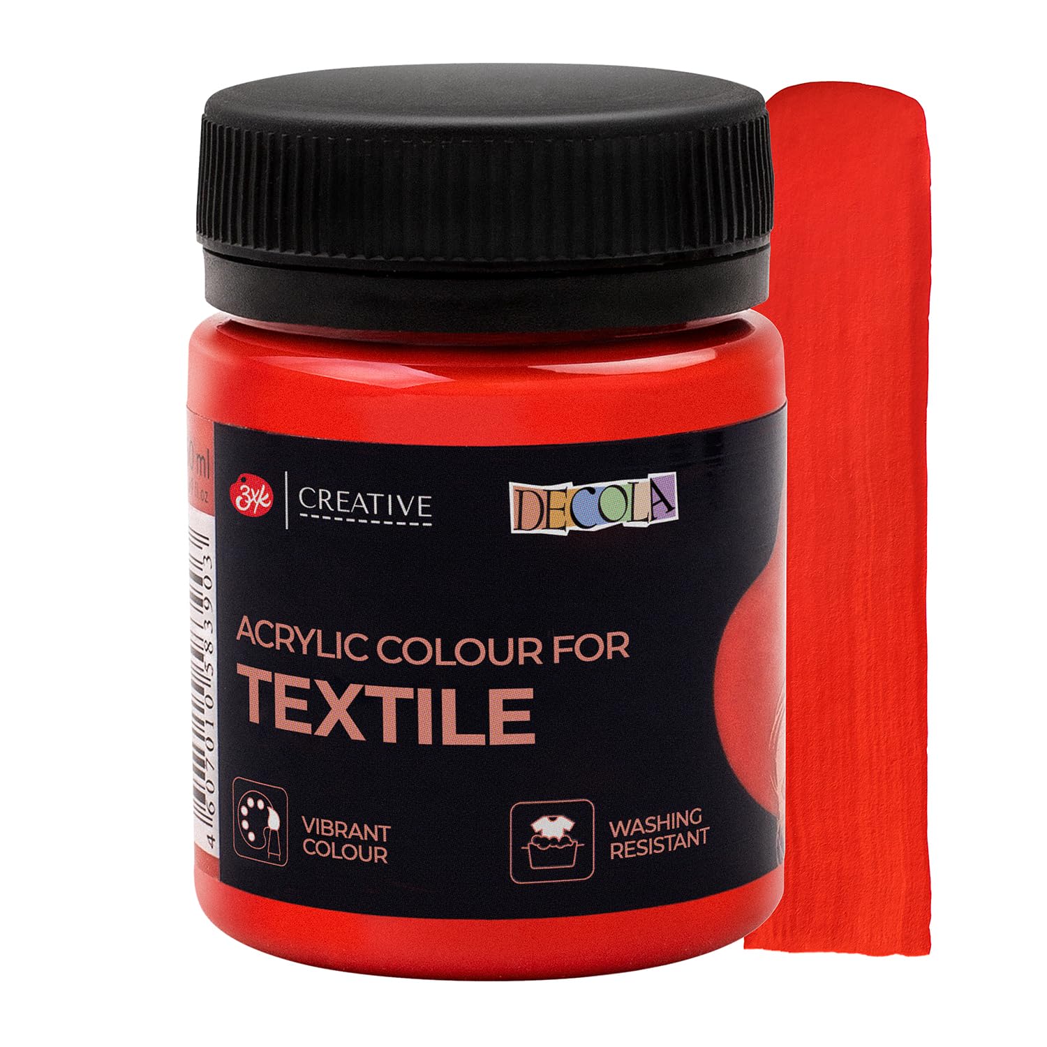 Decola - Red Classic Textile Colour 50ml | High Pigment | Made by Neva Palette