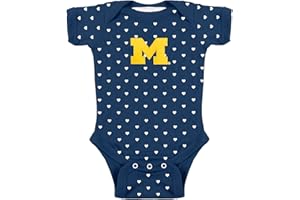 Two Feet Ahead Hearts Baby Bodysuit Creeper Baby Girl Clothes Newborn Infants Sizes 0-3M 6M 12M