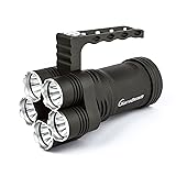 GiareBeam LED Flashlight 5X CREE XM-L T6 6000