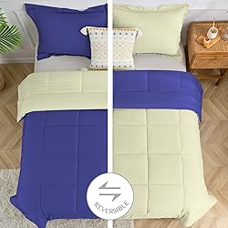 KeoWin Comforter Set King Size Bed 3 Piece