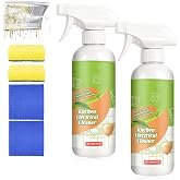 2pcs Electrolyzed Ion Kitchen Cleaner Spray, Fly Cleanse Natural Formula to Household Kitchen Appliances Spray Cleaner, Multi-Purpose Kitchen Appliance Cleaner for Hold,Oven,Stove,Range Hood