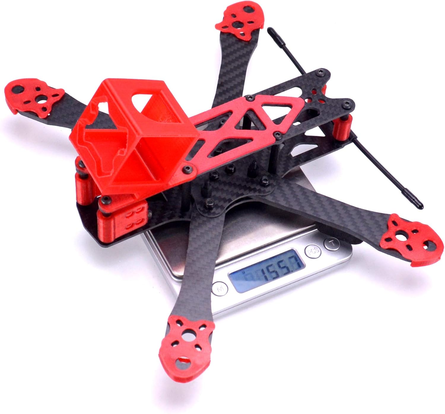 Download Hobbies Fpvdrone 225mm Fpv Racing Drone Frame Carbon Fiber 5inch Quadcopter Frame Kit With 3d Printed Camera Mount For Gopro Remote App Controlled Vehicles Parts