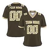 Evcku Custom Football Jersey Personlized Jersey