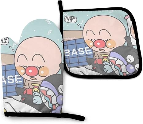 Amazon アンパンマンオーブンレンジ ミトン 鍋つかみ 耐熱手袋 ミトン 手袋 グリルパン ミトン セット なべつかみ 箱 オーブンレンジ お菓子作り 鍋敷 料理 ココット 敷き 鉄板焼き レンジ調理鍋 革手袋 食器 安い 調理器具 耐熱 人気 おしゃれ かわいい 洗える 滑り