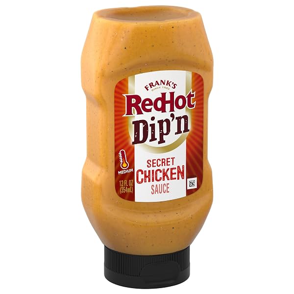 FRANK’S REDHOT DIPPING SAUCE, SECRET CHICKEN, CREAMY, TANGY,...
