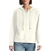 LIMINEMI Women’s Full Zip Up Hoodies Soft Knit Sweaters Drawstring Long Sleeve Casual Trendy Oversized Cardigans