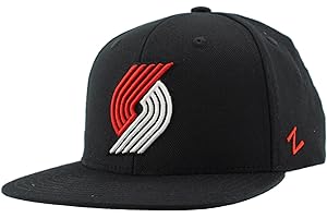ZHATS NBA Officially Licensed Adjustable Snapback Hat Flat Bill Z11 Icon Team Color