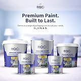 HQC Weather Shield Classic Grey Masonry Paint 1L Weatherproof Acrylic Resin view 8