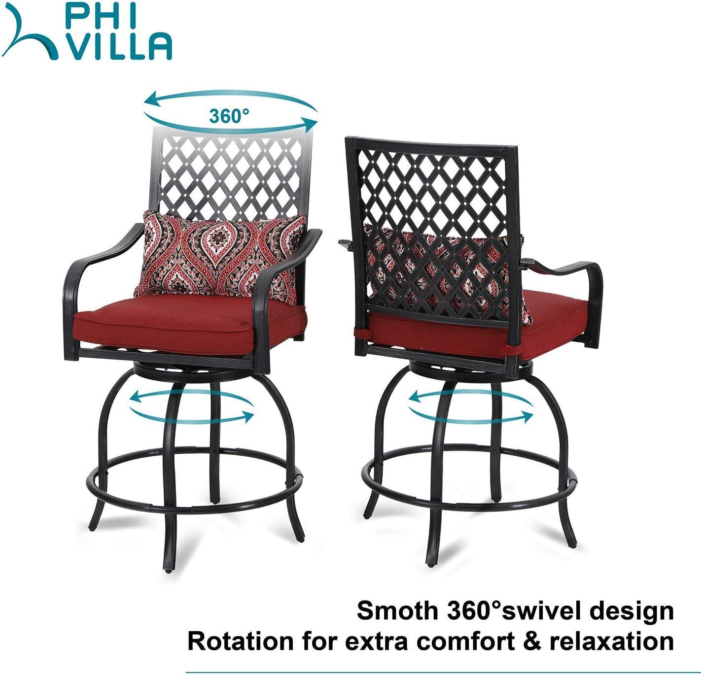 Best outdoor bar height patio chairs