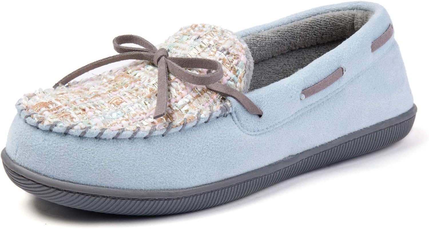  | RockDove Women's Emily Indoor Outdoor Moccasin Slipper | Slippers