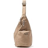 Baggallini Mini Sling - 12x7 Sling Crossbody Bag Backpack with Adjustable Shoulder Strap