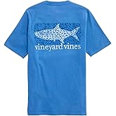 Vineyard Vines Boys Boys' Drift Dye Tarpon Whale Short-Sleeve Pocket Tee