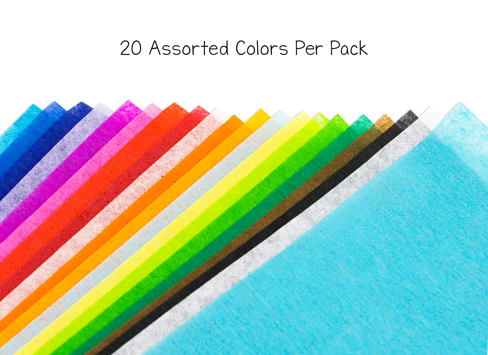 Hygloss Products Bleeding Tissue Assortment- Multi-Color Assortment 12 x 18 Inch, 50 Sheets