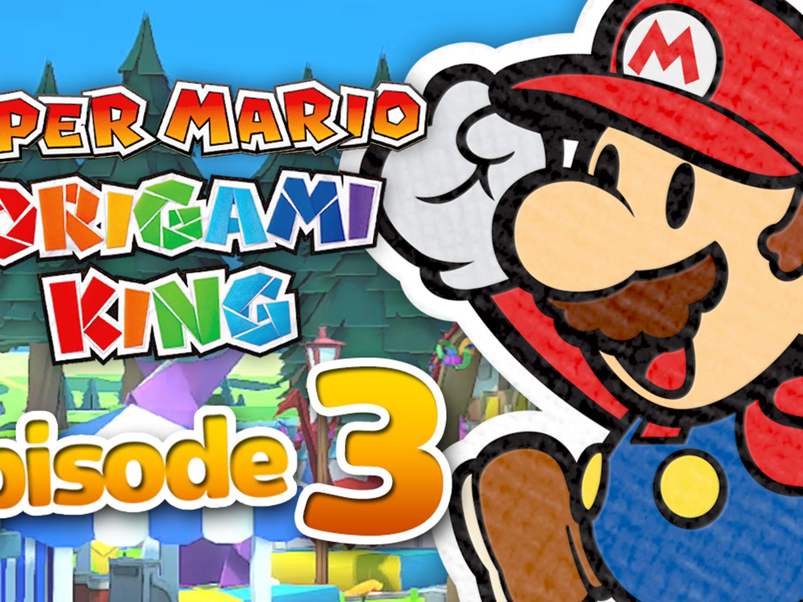 Paper Mario Origami King Zebra Gamer – All in Here