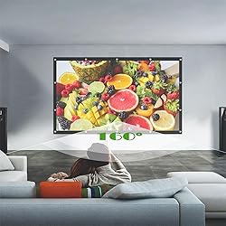 NMEPLAD Projector Screen 84 Inch Portable Movie