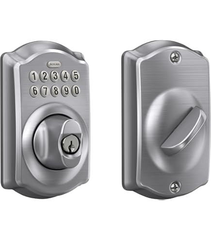 SCHLAGE BE469ZP CEN 626 Connect Smart Deadbolt With Alarm Inbuilt