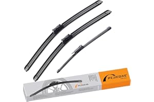PEJIEDAS 3 Wiper Blades for Land Rover Range Rover Velar 2018-2023, OE Genuine Replacement (26″/19″ Front Wiper + 13″ Rear Wiper)
