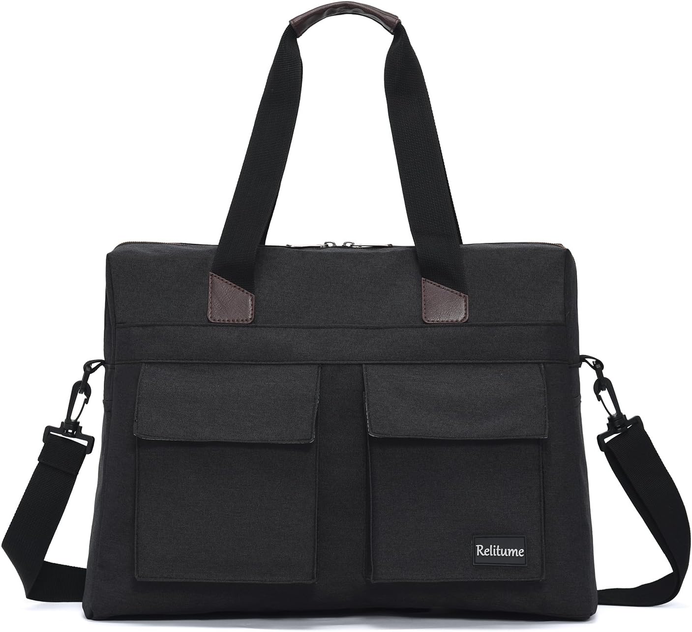 Relitume Messenger Bag Laptop Briefcase, Men Crossbody Satchel Shoulder Bag Work Back to School